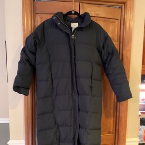 L.L. Bean Goose Down Black Parka